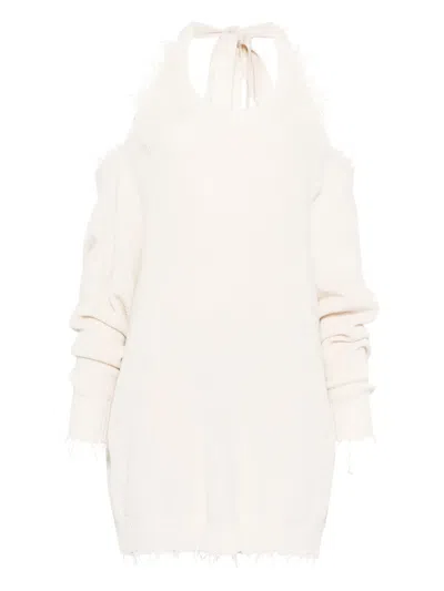 Aniye By Pullover Im Distressed-look In White