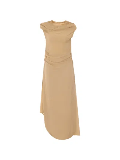 Aniye By Lovely Bey Pink Mariam Dress In Nude