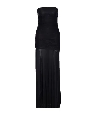 Aniye By Draped Dress In Black