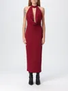 Aniye By Pants  Woman Color Violet In Red