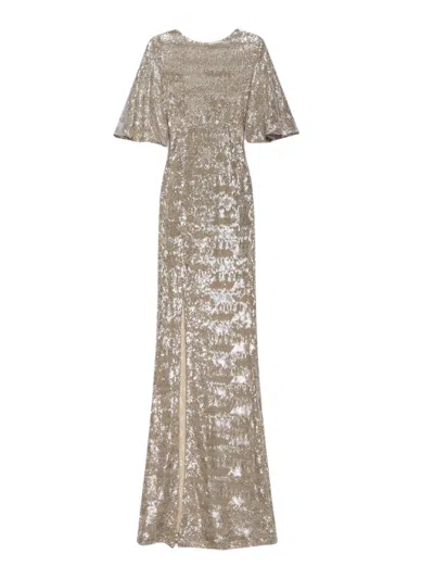 Aniye By Dress Dress  Long With Sequins In Brown