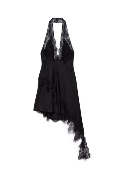 Aniye By Dress Dress  With Lace Edges In Black