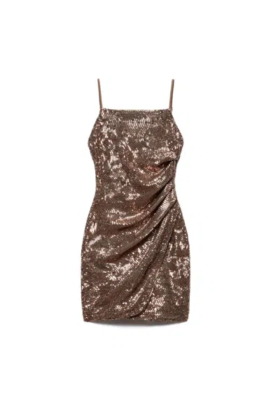 Aniye By Dress Dress  With Sequins In Brown