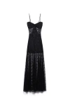 Aniye By Long Dress Zira Woman  Lace And Transparencies In Black