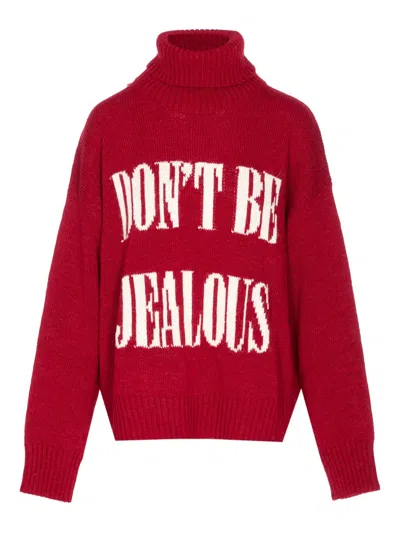 ANIYE BY EMBROIDERED TURTLENECK SWEATER