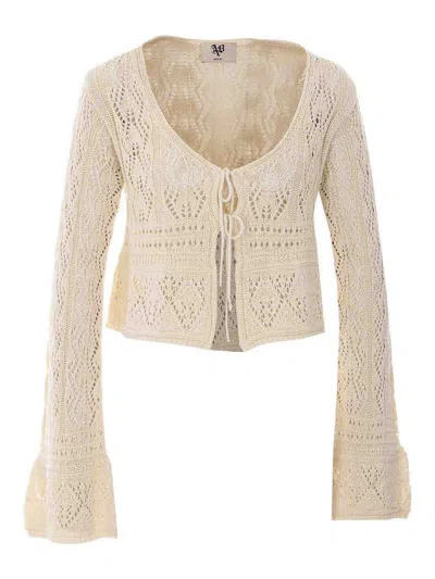 Aniye By Fairy Milk Alena Cardigan In White