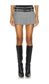 Aniye By Goldie Mini Skirt In Pied De Poule