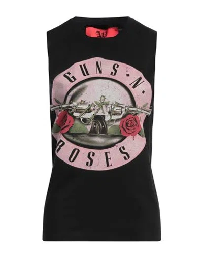 Aniye By Guns N'roses Woman Tank Top Black Size M Cotton