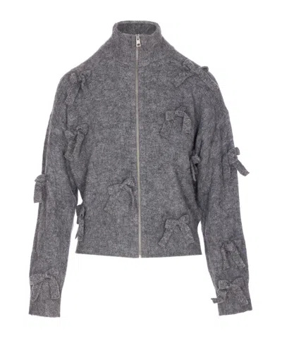 ANIYE BY HOLLY KNIT ZIP-UP CASUAL JACKET