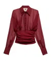 Aniye By Ivette Buttoned Collared Shirt In Multi