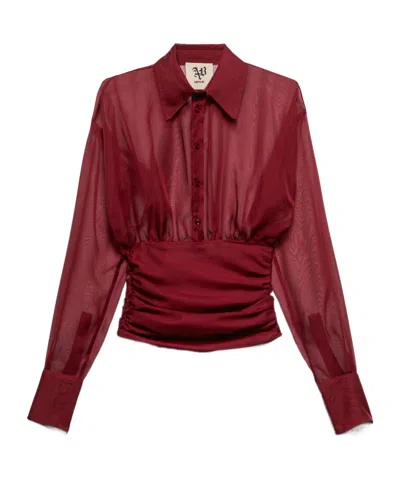 Aniye By Ivette Buttoned Collared Shirt In Multi