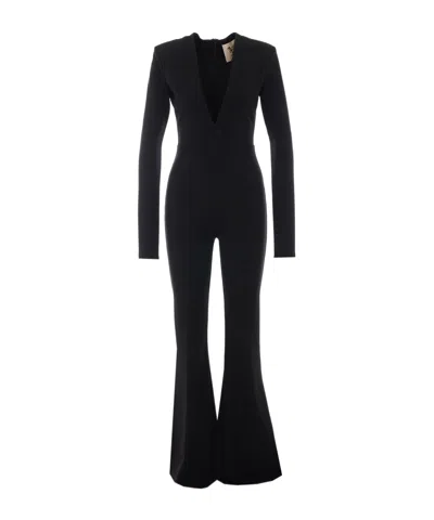 Aniye By Jade Flared Jumpsuit In Black