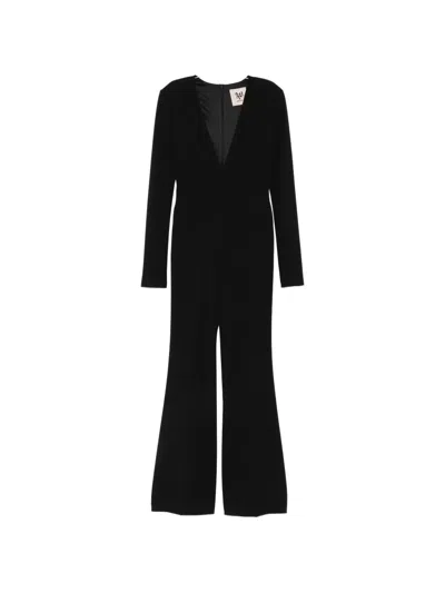 Aniye By Jade V-neck Jumpsuit In Black