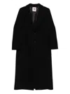 Aniye By Janis Buttoned Coat In Black