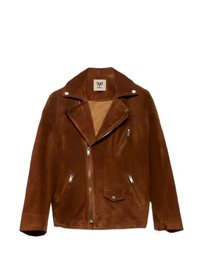 Aniye By Janis Zip Jacket In Brown