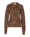 Aniye By Leopard Print Sweater In Brown