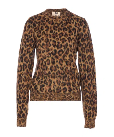 ANIYE BY ANIYE BY KEIRA LEOPARD KNITWEAR
