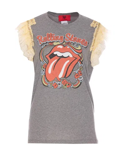 Aniye By Lace Stones T-shirt In Grey