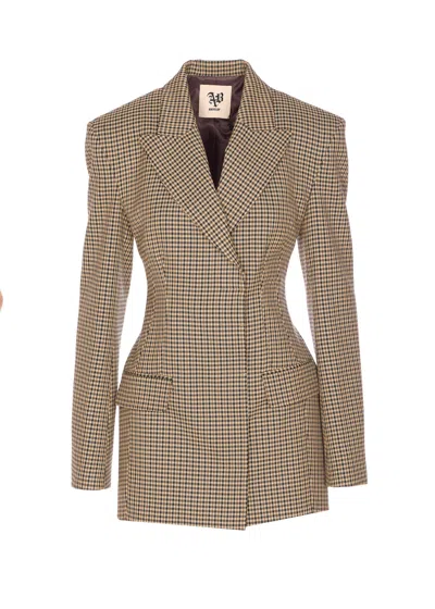 Aniye By Lexa Jacket Dress In Brown