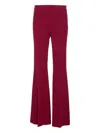 Aniye By Logo-detail Trousers In Burgundy
