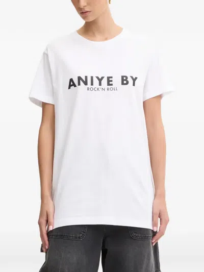 Aniye By Logo-print T-shirt In White