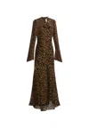 Aniye By Long Dress Lily Maculato Woman  Lace In The Neck