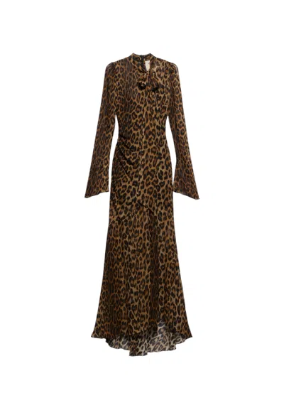 Aniye By Long Dress Lily Maculato Woman  Lace In The Neck