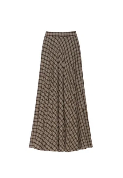 Aniye By Long Skirt Luzy Woman  Fantasy Check In Neutral