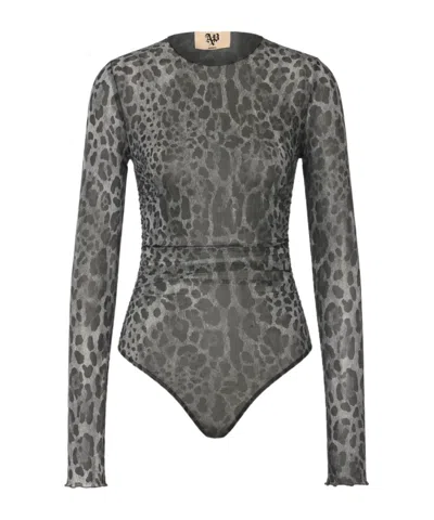 Aniye By Long-sleeve Bodysuit In Brown