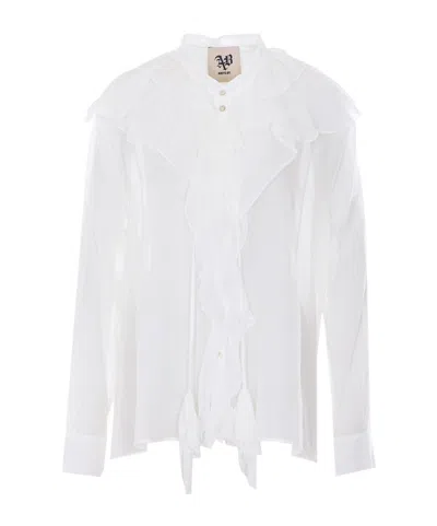 Aniye By Long-sleeved Shirt In White