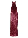 Aniye By Lulu Dress In Burgundy