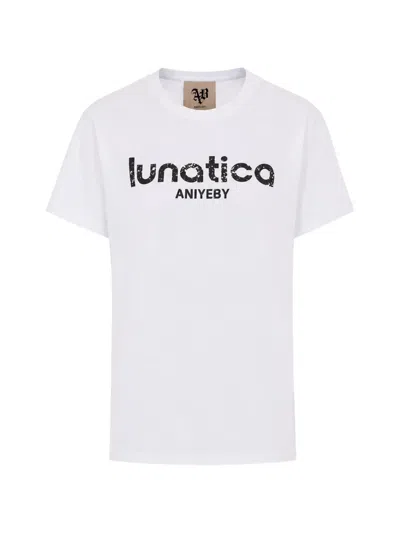 Aniye By Lunatica Logo-print T-shirt In White