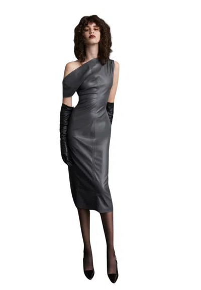 Aniye By Midi Dress Carly Woman  Monospalla In Gray
