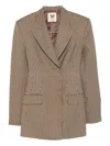 Aniye By Notched-lapel Blazer In Multi