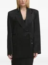 Aniye By Notched-lapels Blazer In Black
