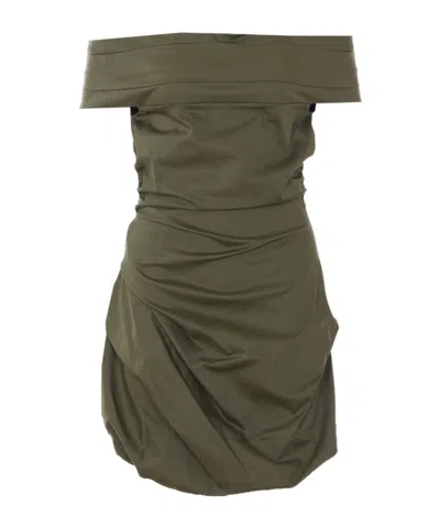 Aniye By Off-shoulder Dress In Green
