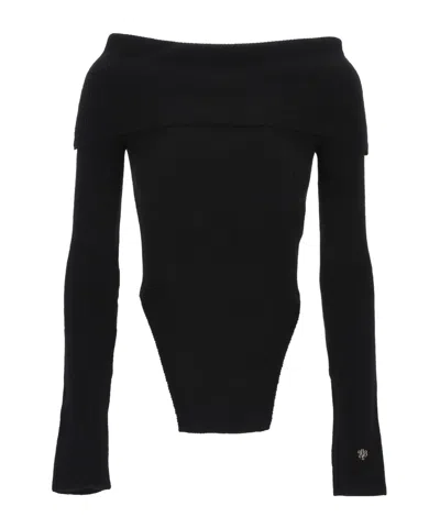 ANIYE BY OFF-SHOULDER LONG-SLEEVED BODYSUIT