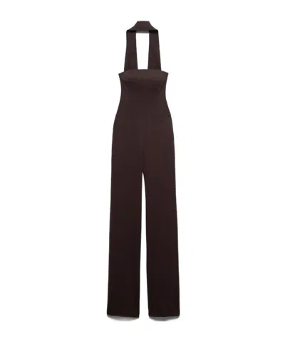 Aniye By Off-shoulder Zipper Jumpsuit In Black
