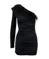 Aniye By One Shoulder Dress In Black
