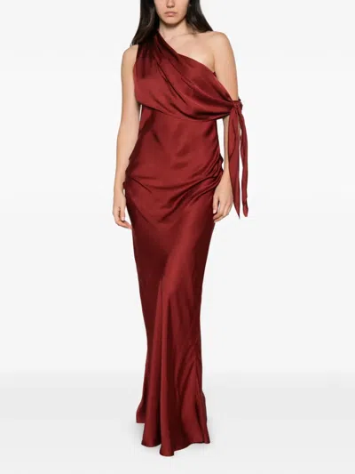 Aniye By One-shoulder Draped Dress In Multi