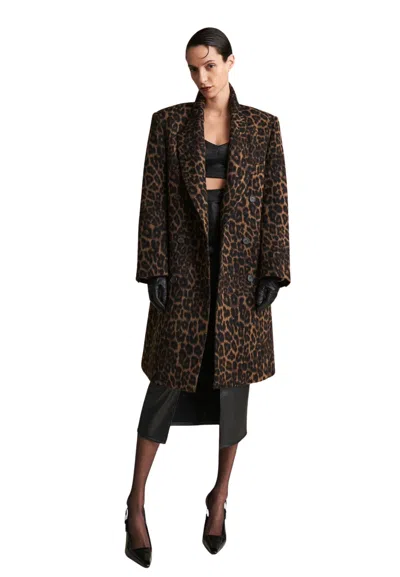Aniye By Over Coat Woman  Leopard In Multi