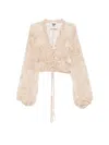 Aniye By Paisley-pattern Blouse In Neutral