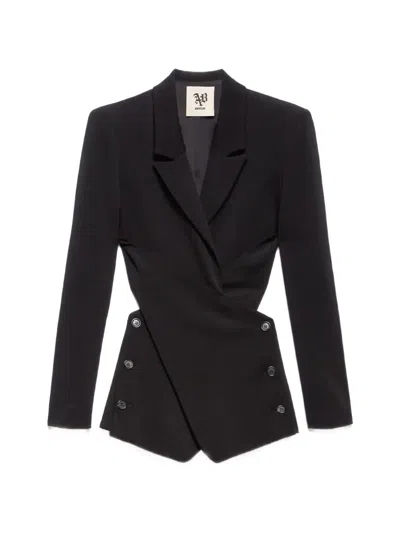 Aniye By Party Lavinia Backless Blazer In Black