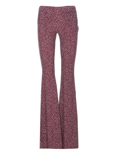 ANIYE BY PATTERNED ELASTICATED-WAIST TROUSERS