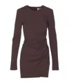 Aniye By Pleated Detail Dress In Purple