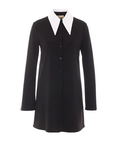 Aniye By Bitta Long-sleeve Shirt In Black