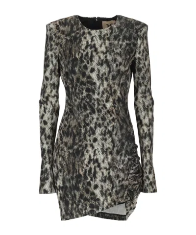 Aniye By Printed Dress In Black