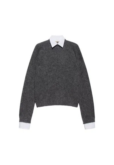 Aniye By Pull Maddy Woman  With Collar In Gray