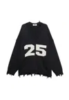 Aniye By Pull College Embroidered V-neck Sweater In Black