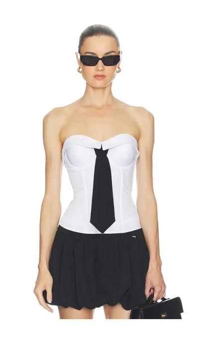 Aniye By Sandy Bustier Top In Black